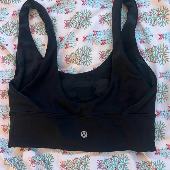 Lululemon Reversible Align Bra (black and camo) - Picture 2 of 2